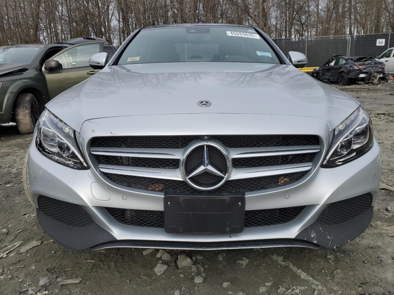 2018 Mercedes-Benz C-klasse VIN WDDWF4KB0JR339262 Copart auction photo, rear end damage thumbnail 5