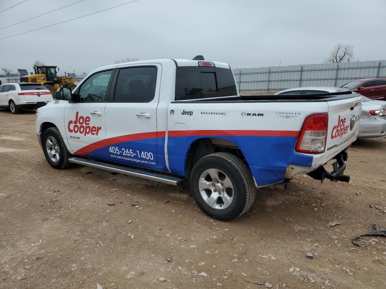 2019 RAM 1500 VIN 1C6RREFT5KN660897 Copart auction photo, rear end / minor dent/scratches damage thumbnail 2
