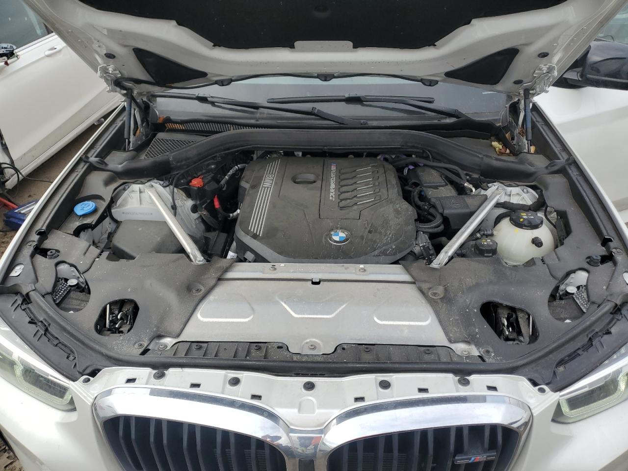2023 BMW X3 M VIN 5UX83DP04P9R12013 Copart auction photo, side / rear end damage thumbnail 12