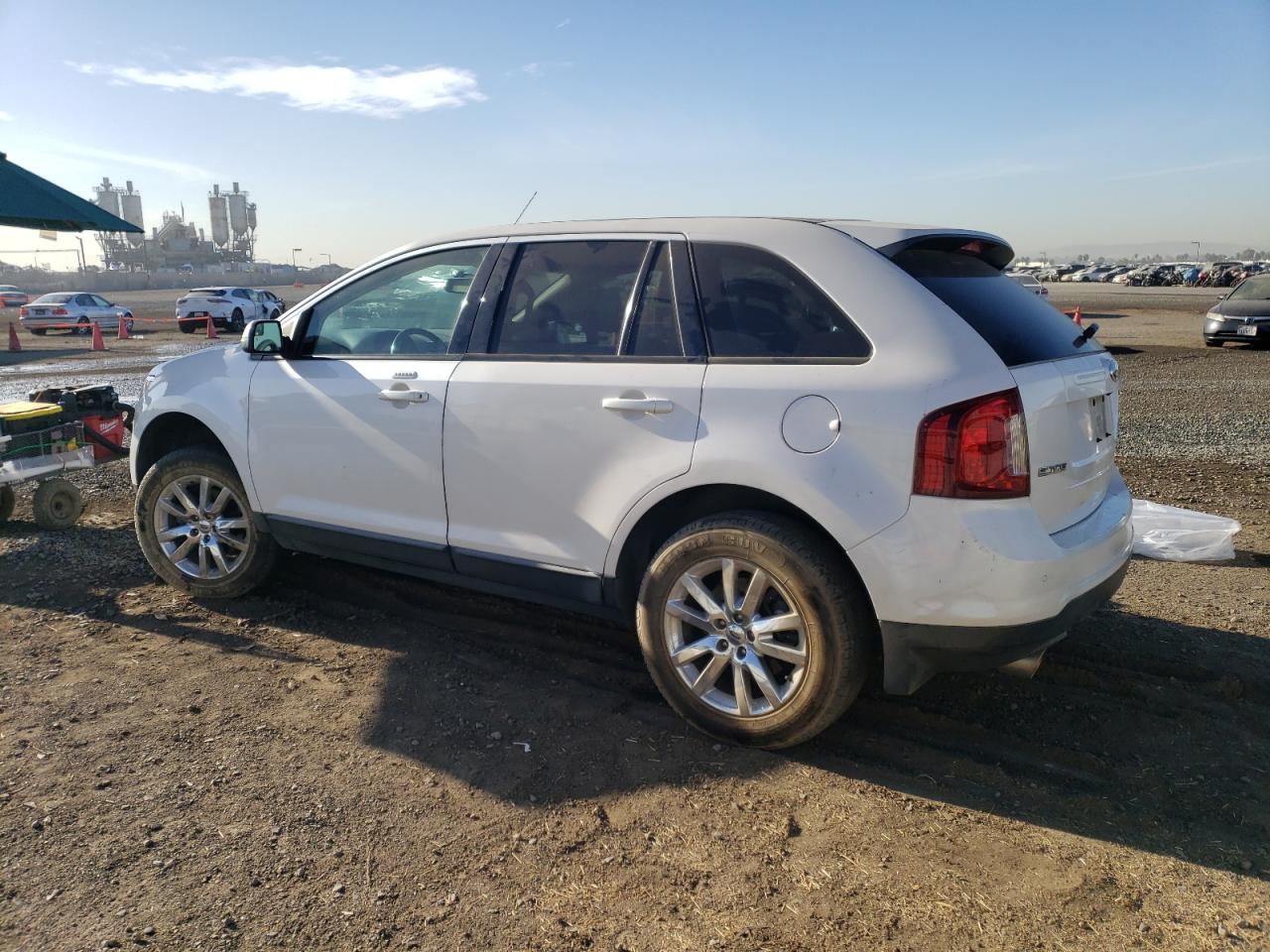 2013 Ford Edge VIN 2FMDK3JCXDBE07717 Copart auction photo, front end / rear end damage thumbnail 2