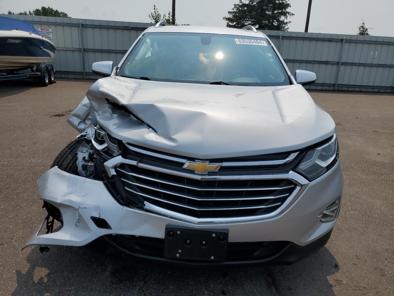 2019 Chevrolet Equinox VIN 2GNAXYEX4K6254607 Copart auction photo, front end damage thumbnail 5