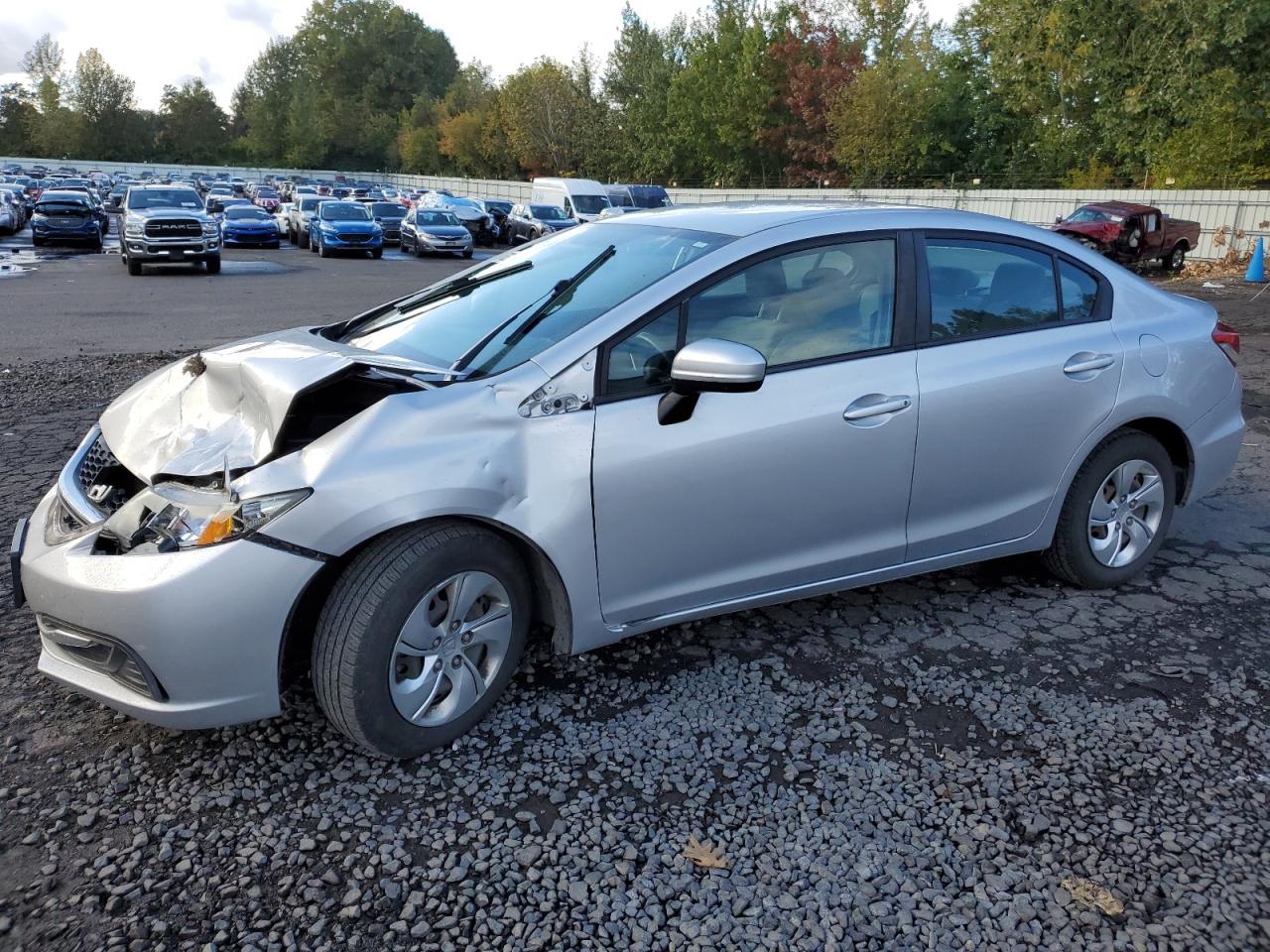 2014 Honda Civic VIN 19XFB2F58EE267470