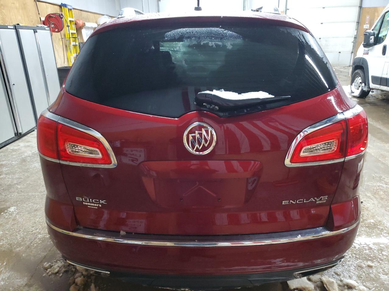 2015 Buick Enclave VIN 5GAKVBKD0FJ227876 Copart auction photo, front end / minor dent/scratches damage thumbnail 6