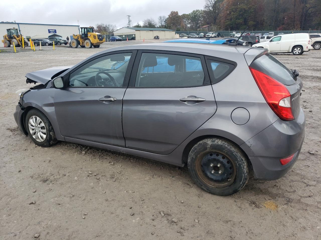 2014 Hyundai Accent VIN KMHCT5AE7EU153837 Copart auction photo, front end / minor dent/scratches damage thumbnail 2