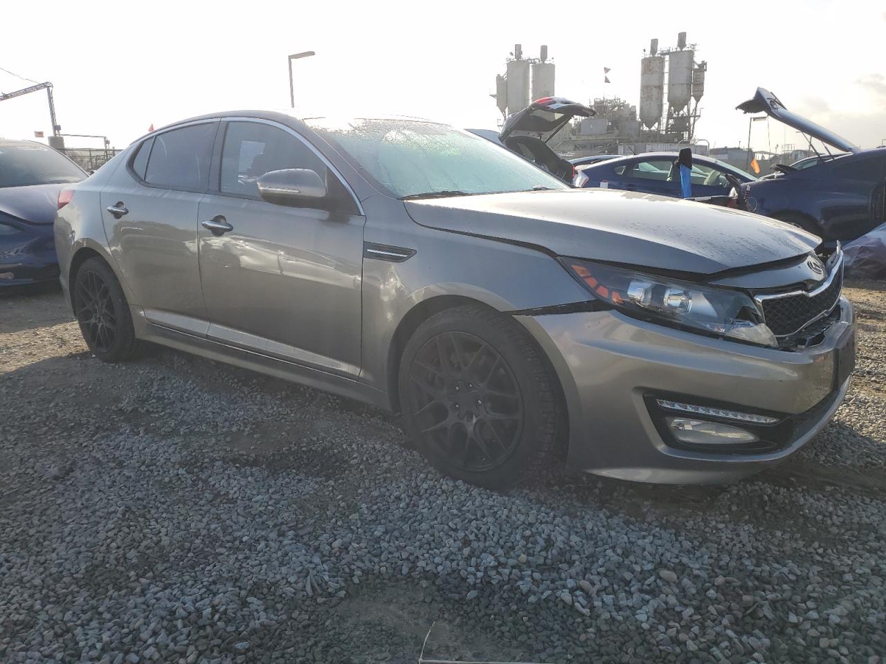2013 KIA Optima VIN 5XXGR4A61DG180012 Copart auction photo, front end damage thumbnail 4
