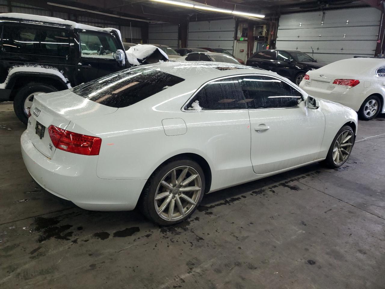 2015 Audi A5 VIN WAUCFAFR7FA017739 Copart auction photo, front end damage thumbnail 3