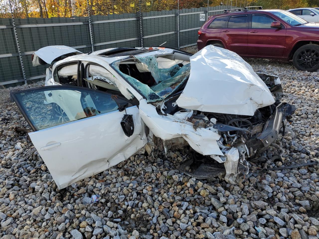 2017 Volkswagen Jetta VIN 3VWDB7AJ4HM330029 Copart auction photo, rollover damage thumbnail 4
