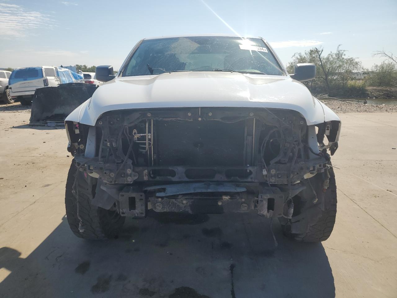 2017 RAM 1500 VIN 1C6RR6FT0HS847013 Copart auction photo, front end damage thumbnail 5
