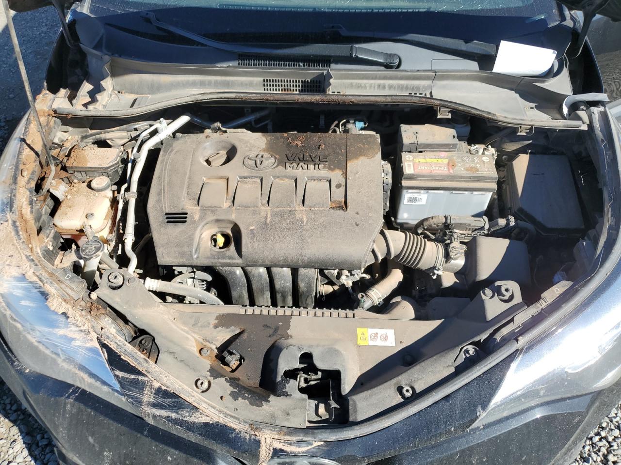2020 Toyota C-HR VIN JTNKHMBX4L1090962 Copart auction photo, rollover damage thumbnail 12