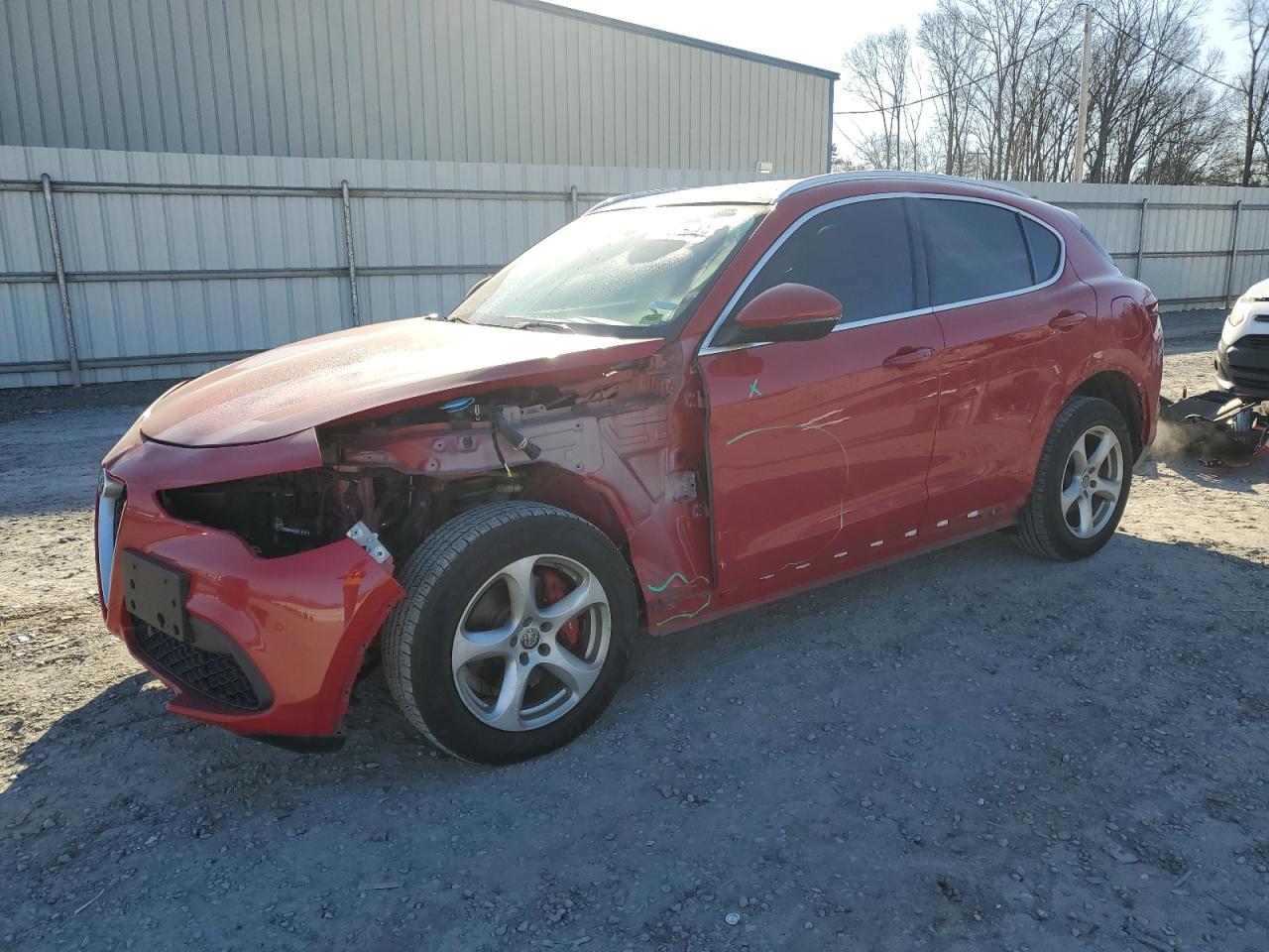 2018 Alfa Romeo Stelvio VIN ZASFAKANXJ7B89561