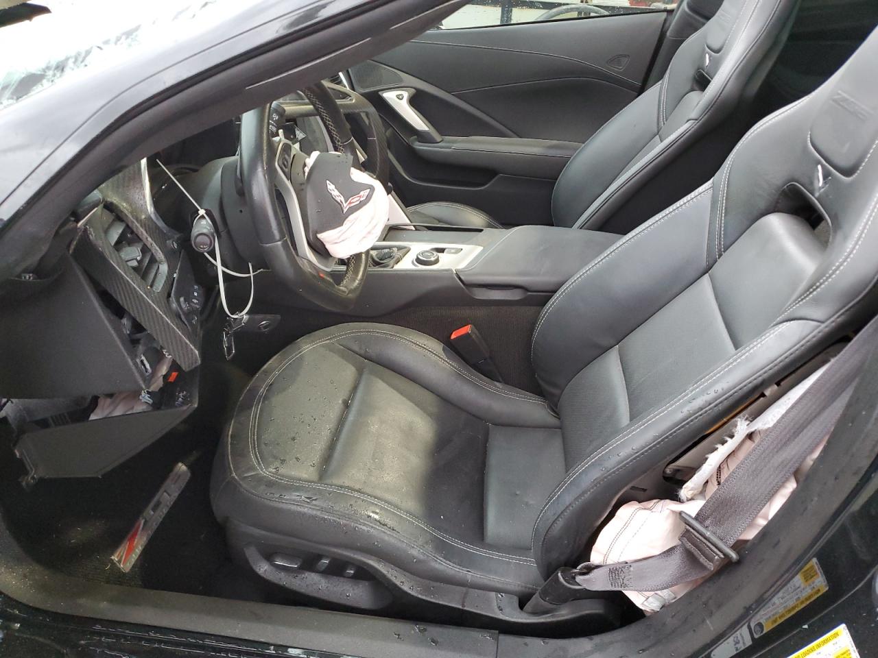 2015 Chevrolet Corvette VIN 1G1YT2D69F5601500 Copart auction photo, all over damage thumbnail 7