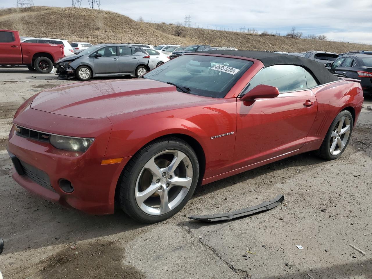 2015 Chevrolet Camaro VIN 2G1FF3D32F9254721