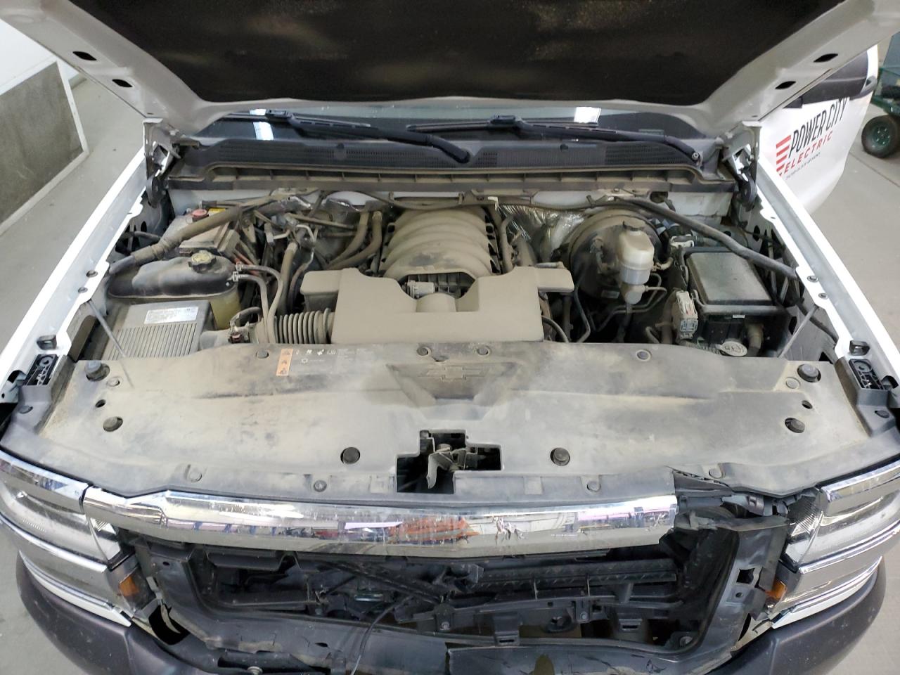 2018 Chevrolet Silverado VIN 1GCNKNEC2JZ134120 Copart auction photo, front end / side damage thumbnail 11