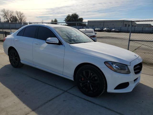 2015 Mercedes-Benz C-klasse VIN 55SWF4KBXFU021879 Copart auction photo, vandalism damage thumbnail 4