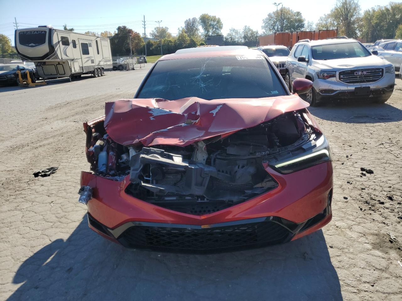 2023 Acura Integra VIN 19UDE4H39PA027406 Copart auction photo, front end damage thumbnail 5