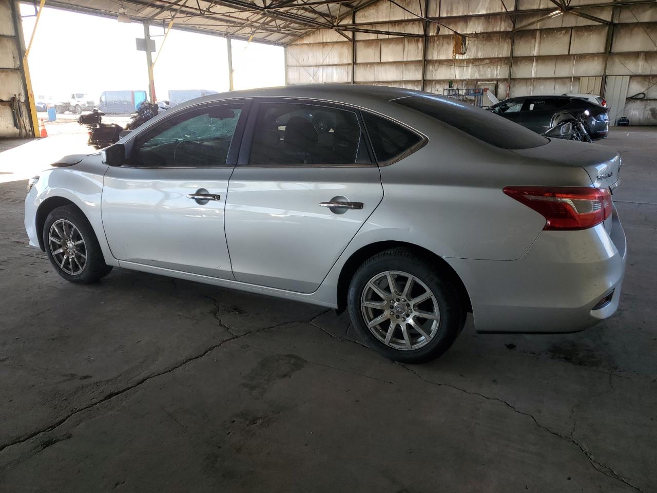 2016 Nissan Sentra VIN 3N1AB7AP3GY291194 Copart auction photo, front end / side damage thumbnail 2