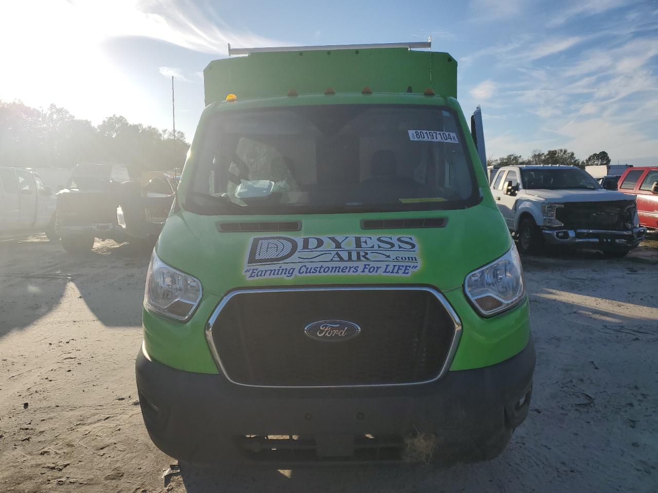 2022 Ford Transit VIN 1FDBW5P81NKA17655 Copart auction photo, side damage thumbnail 5
