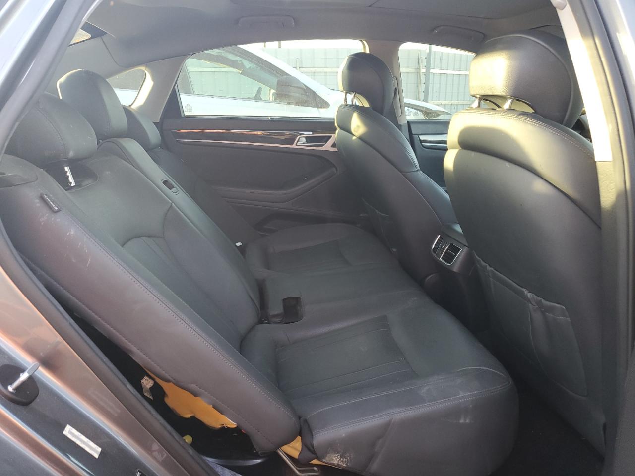 2015 Hyundai Genesis VIN KMHGN4JE8FU068447 Copart auction photo, rear end damage thumbnail 10