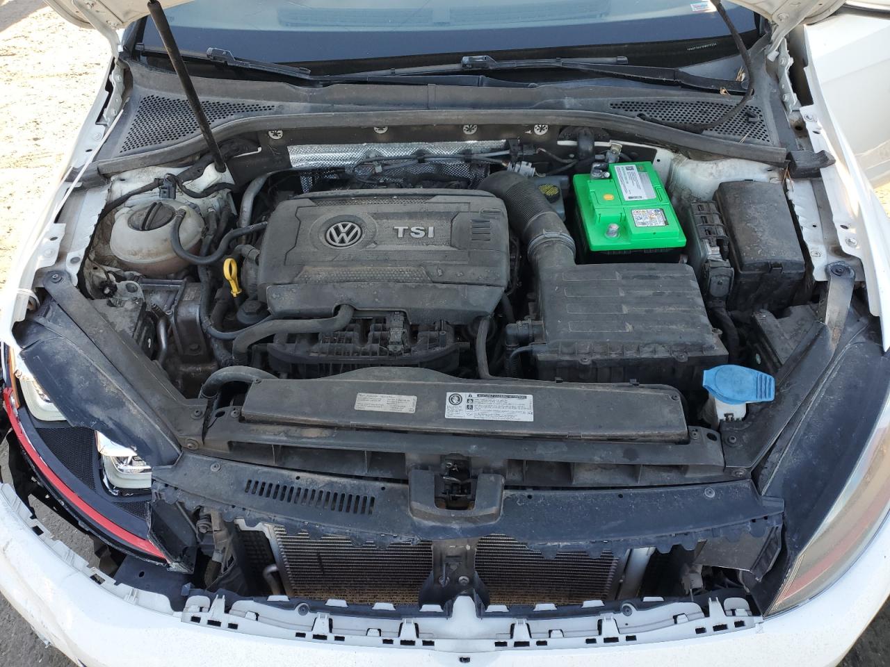 2015 Volkswagen GTI VIN 3VW5T7AU7FM075238 Copart auction photo, front end damage thumbnail 12