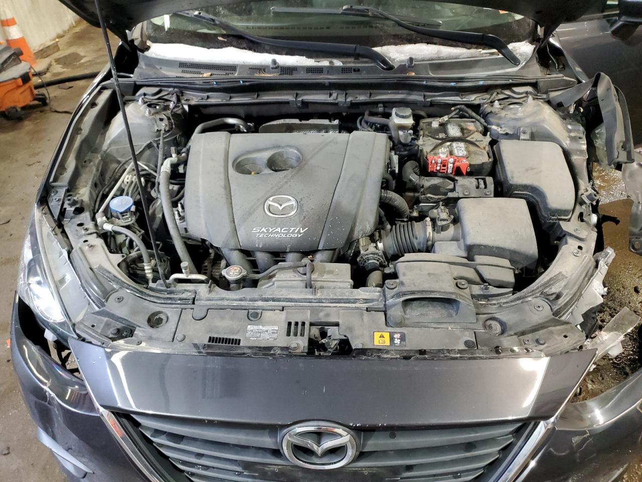 2015 Mazda 3 VIN 3MZBM1U79FM227023 Copart auction photo, front end / side damage thumbnail 11