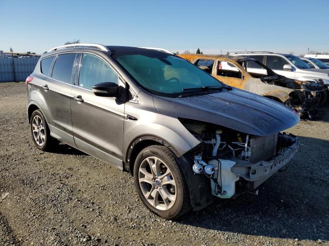 2015 Ford Escape VIN 1FMCU0JX9FUA63155 Copart auction photo, frame damage / front end damage thumbnail 4