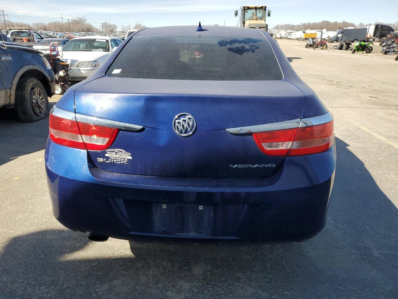 2014 Buick Verano VIN 1G4PP5SK9E4208671 Copart auction photo, side / rear end damage thumbnail 6