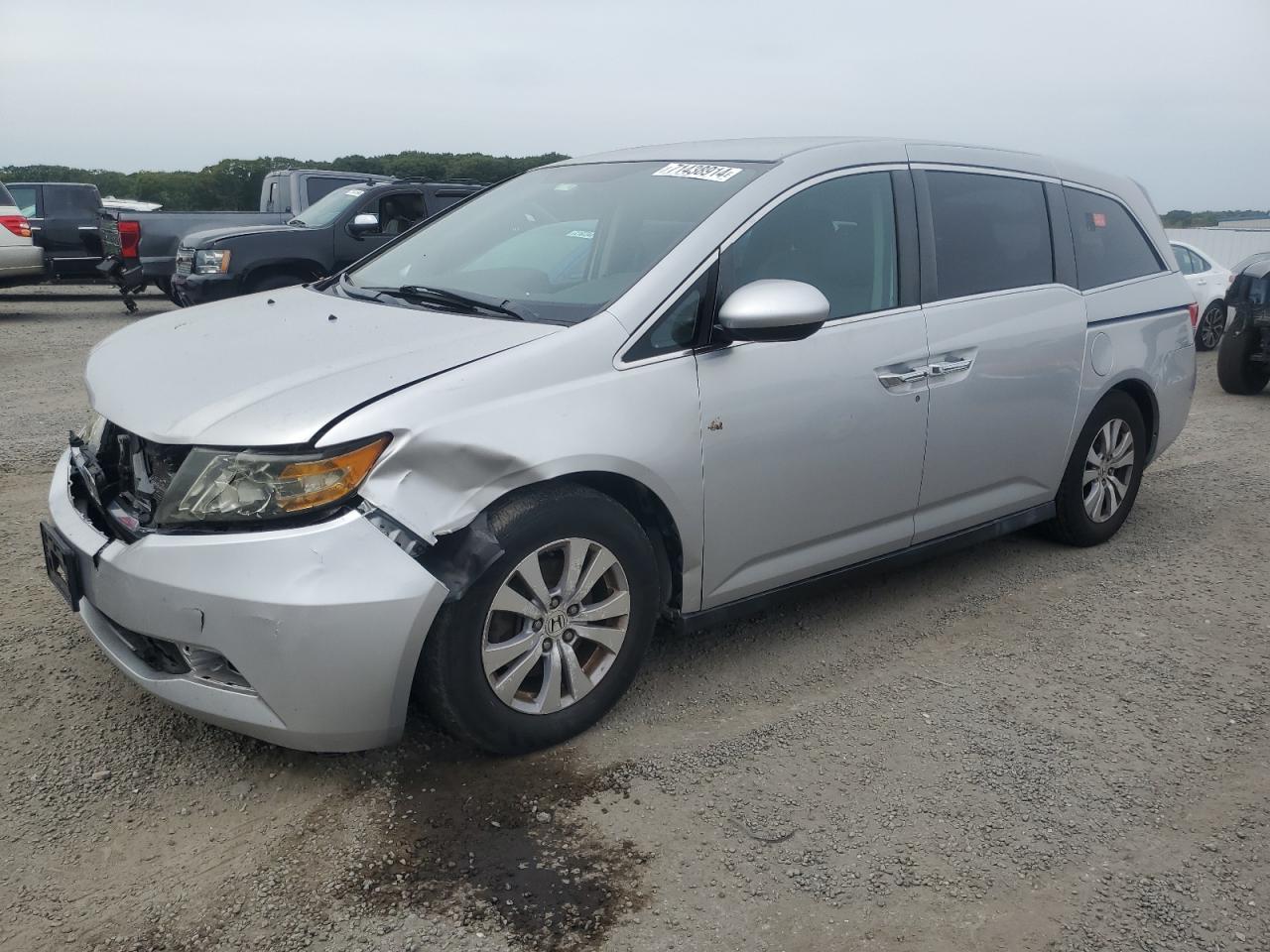 2014 Honda Odyssey VIN 5FNRL5H42EB050166