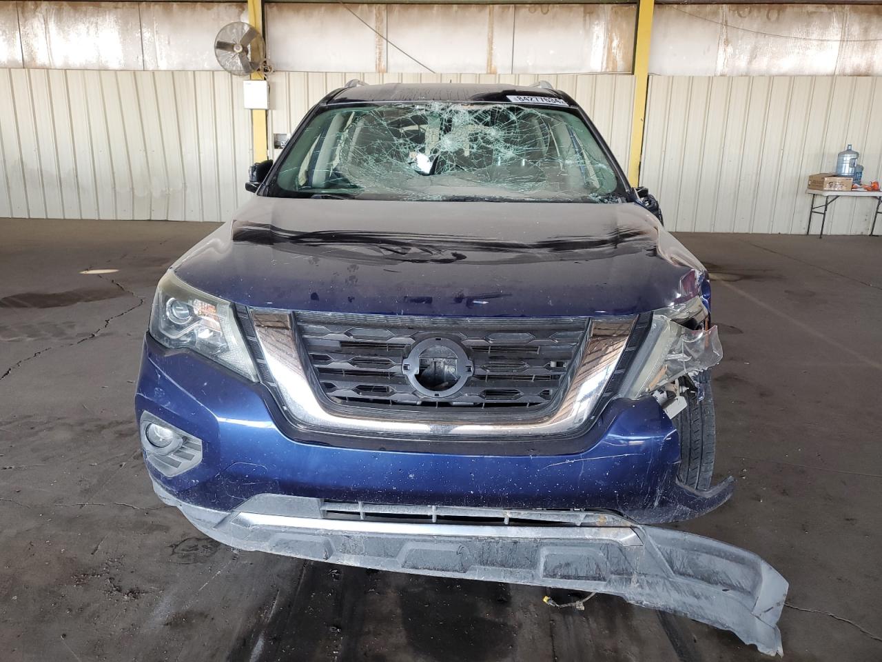 2018 Nissan Pathfinder VIN 5N1DR2MM5JC624551 Copart auction photo, all over damage thumbnail 5