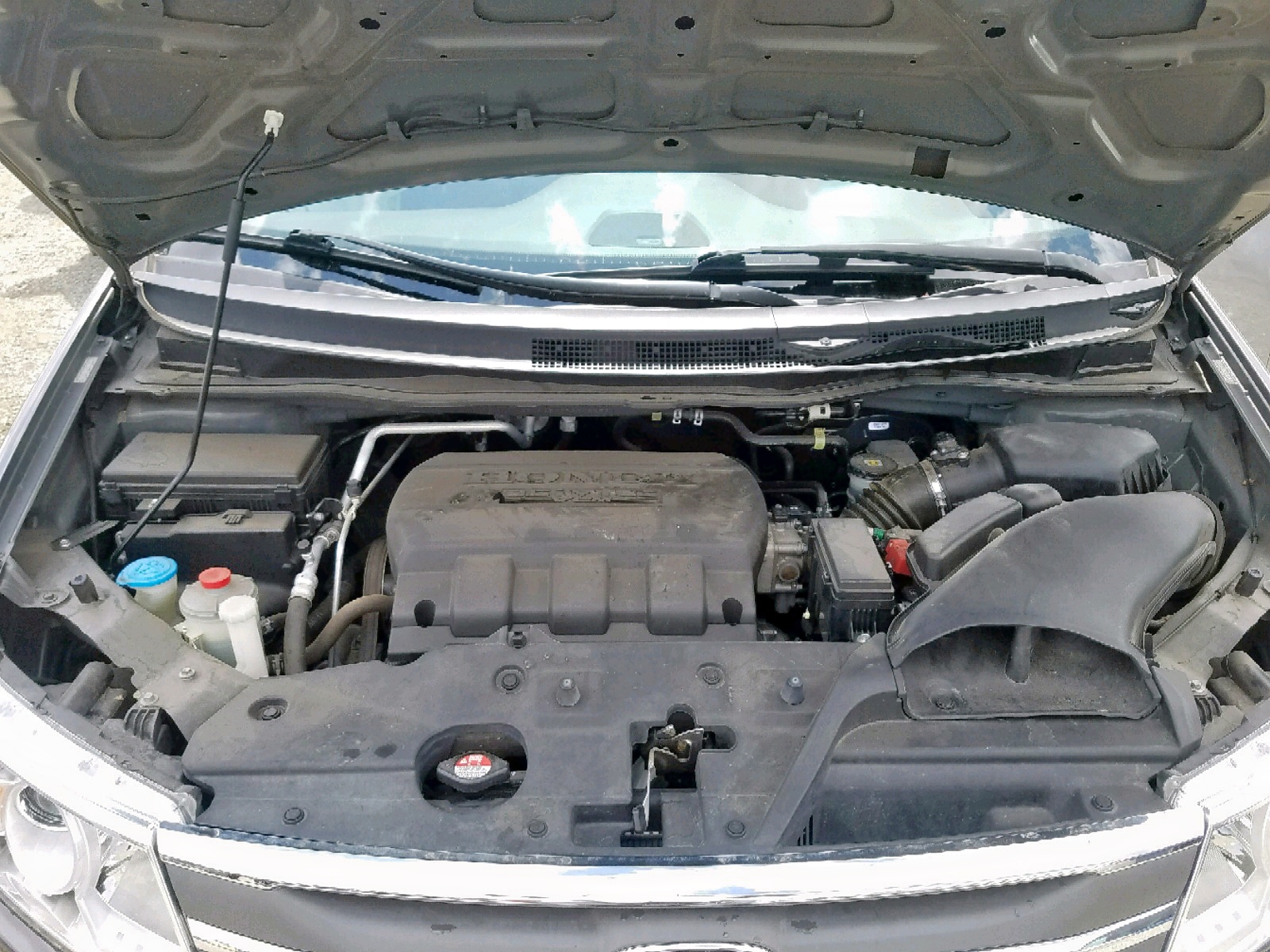 2012 Honda Odyssey VIN 5FNRL5H97CB032531 Copart auction photo, rear end damage thumbnail 7