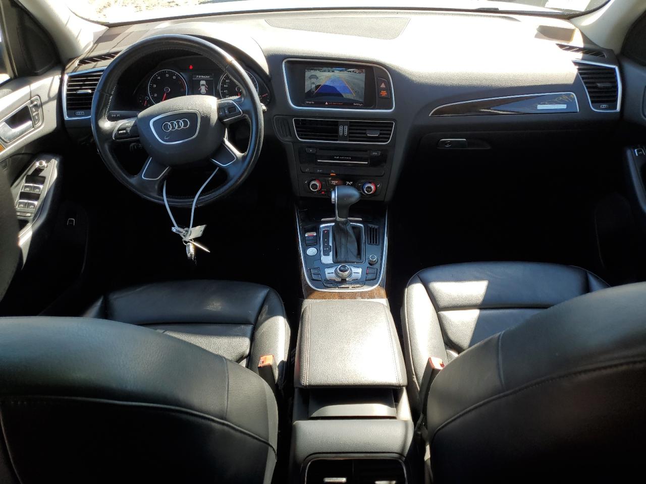 2013 Audi Q5 VIN WA1LFAFPXDA096946 Copart auction photo, side / rear end damage thumbnail 8