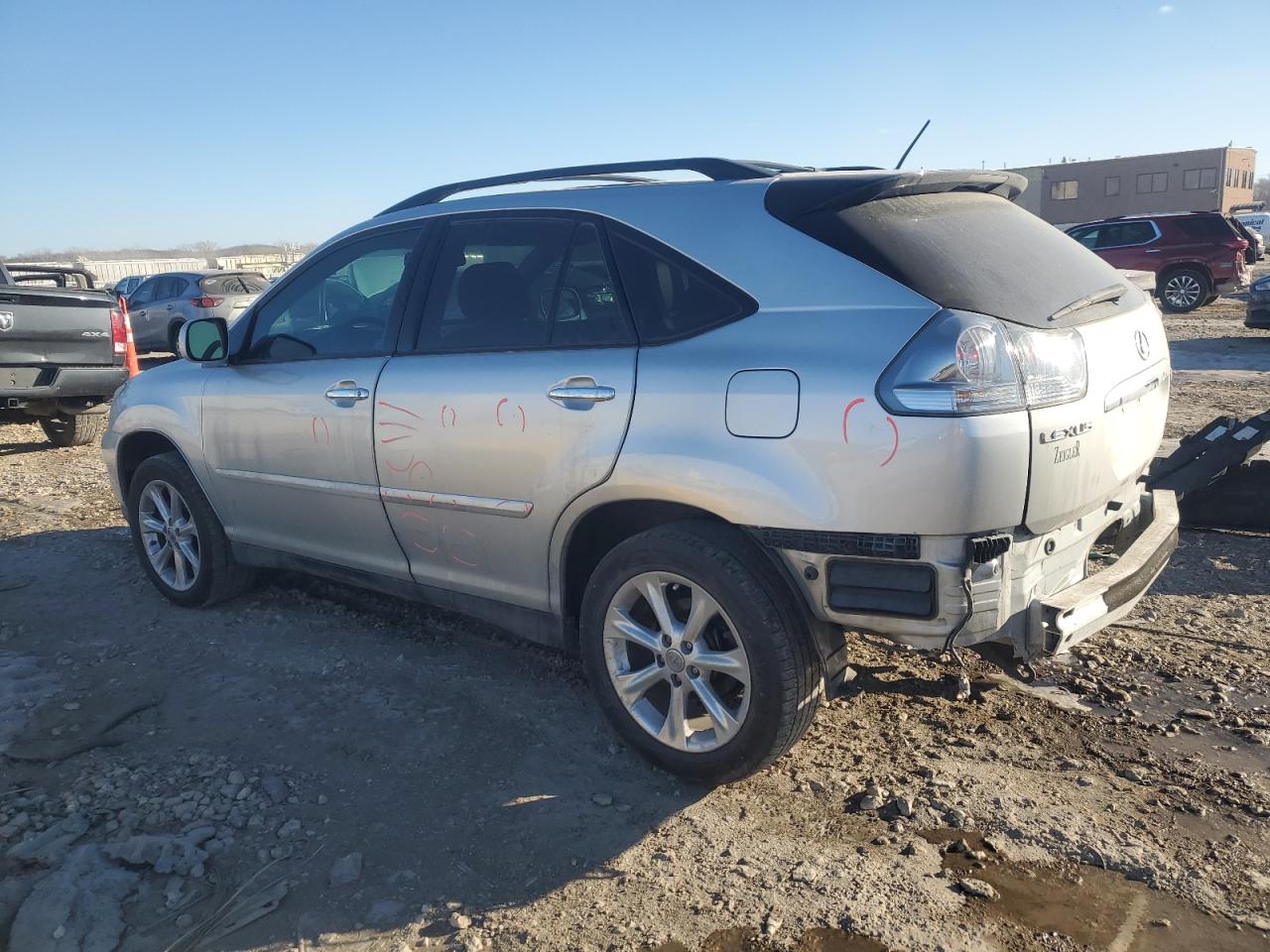 2009 Lexus RX VIN 2T2GK31U79C070802 Copart auction photo, rear end damage thumbnail 2