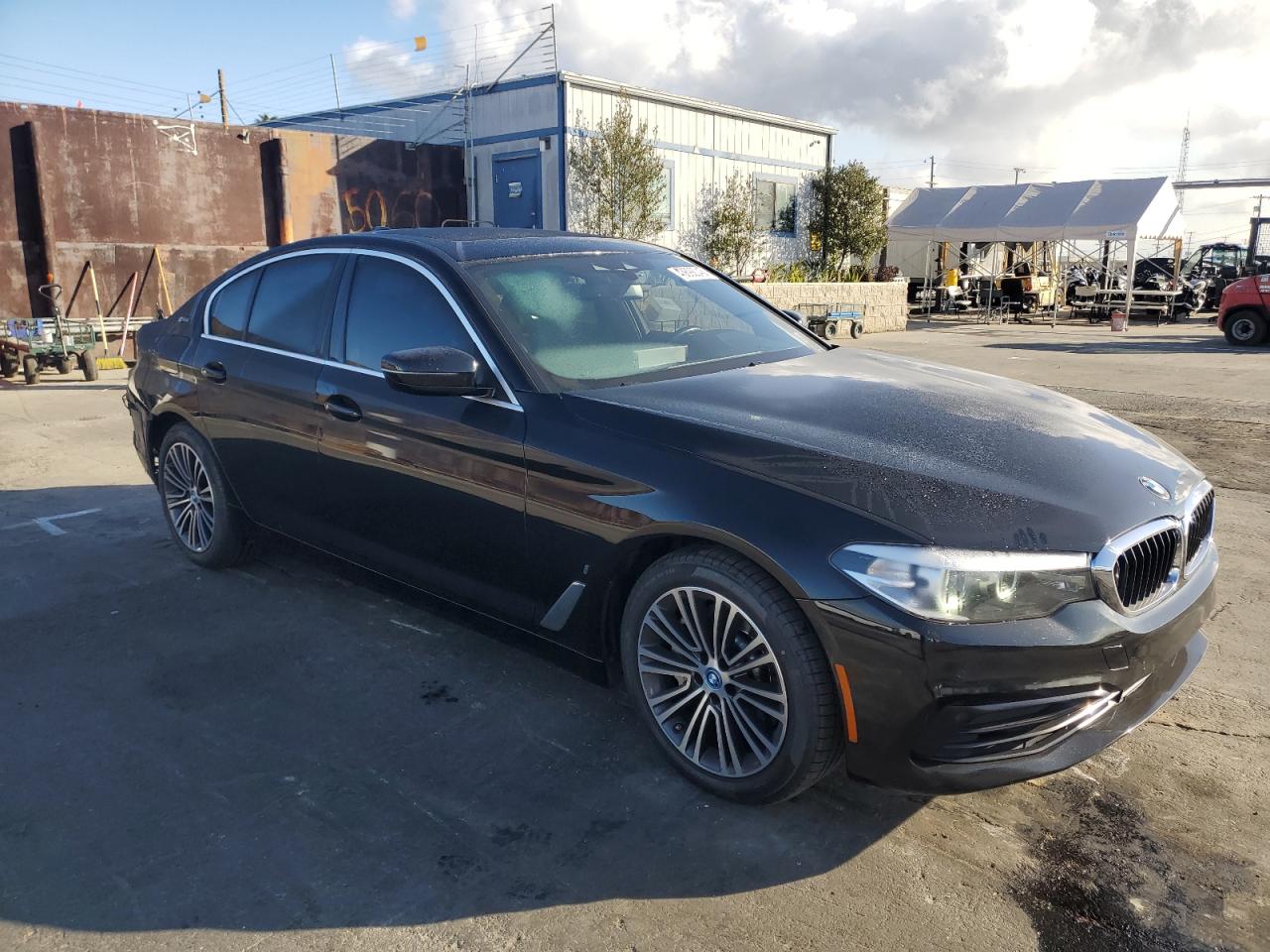 2019 BMW 5er VIN WBAJA9C57KB389186 Copart auction photo, rear end damage thumbnail 4