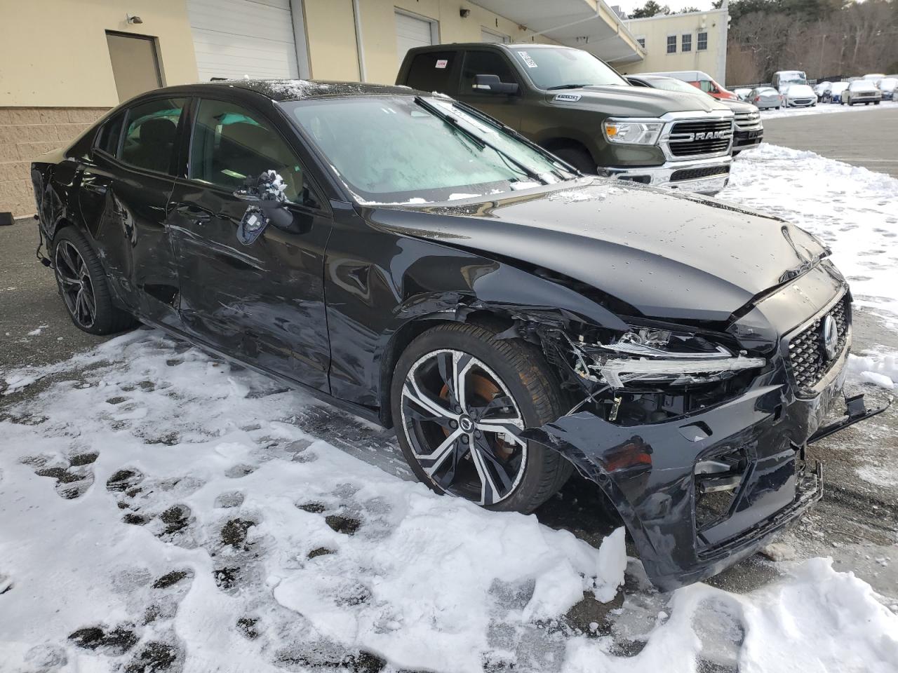 2025 Volvo S60 VIN 7JRL12GC0SG364646 Copart auction photo, all over / side damage thumbnail 4