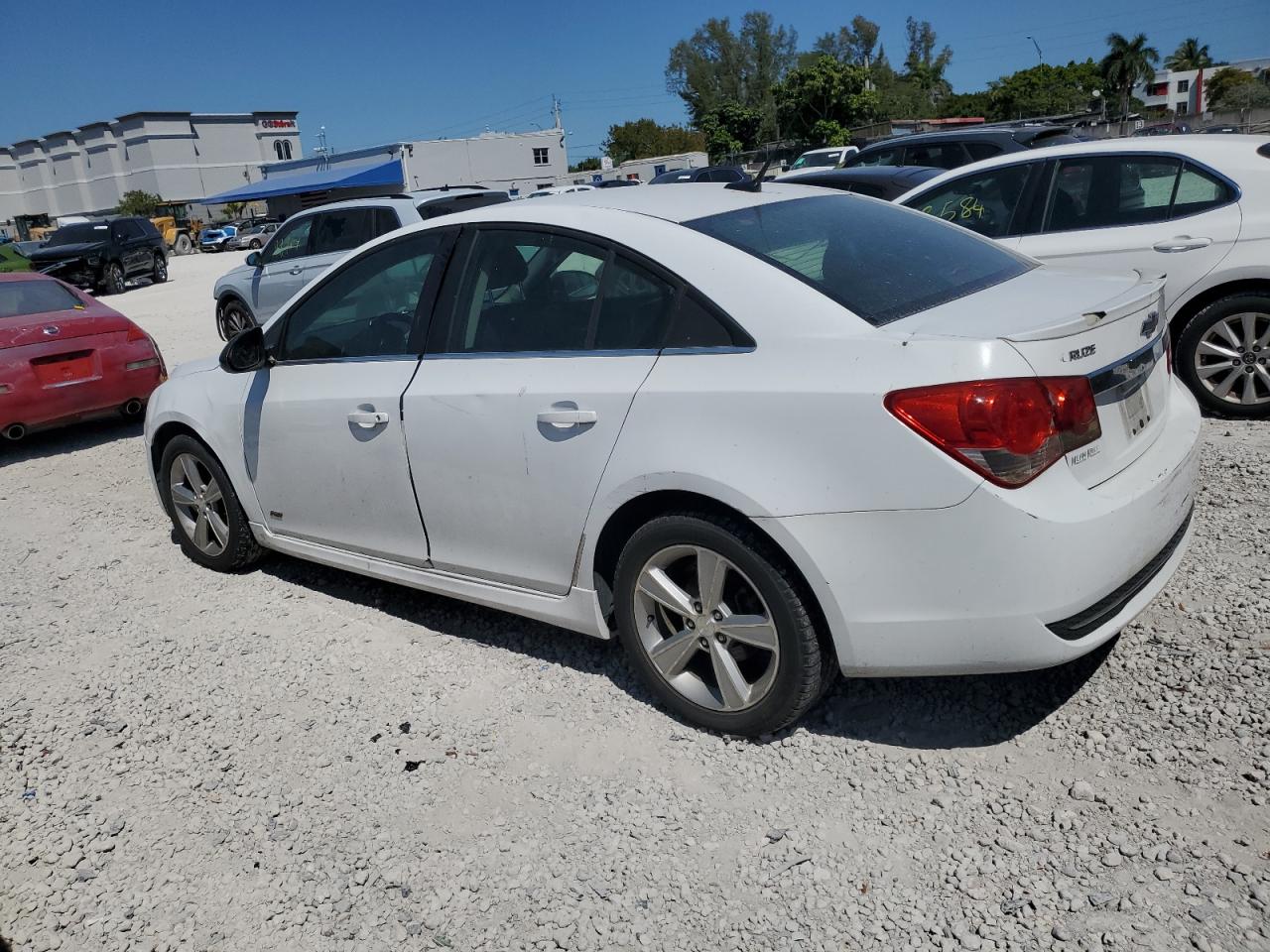 2014 Chevrolet Cruze VIN 1G1PE5SB1E7377052 Copart auction photo, front end damage thumbnail 2