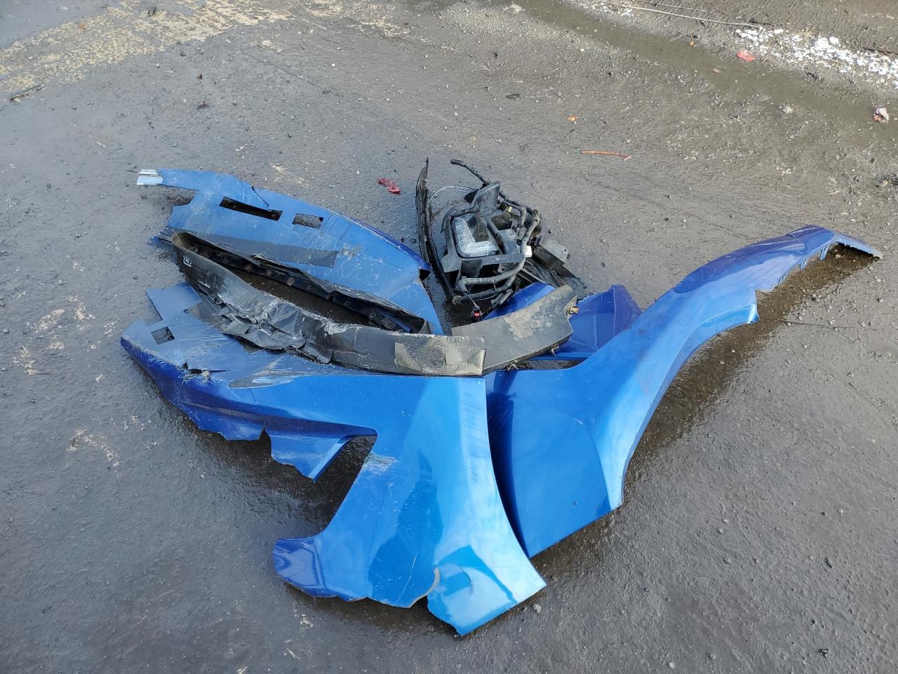 2018 Chevrolet Volt VIN 1G1RC6S57JU153116 Copart auction photo, front end / side damage thumbnail 14