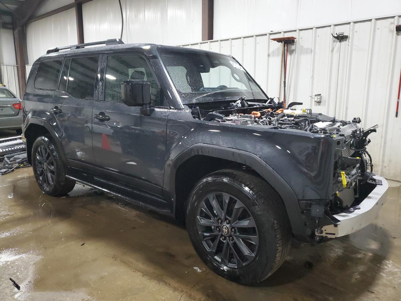 2024 Toyota Land Cruiser VIN JTEABFAJ1R5005244 Copart auction photo, side / front end damage thumbnail 4