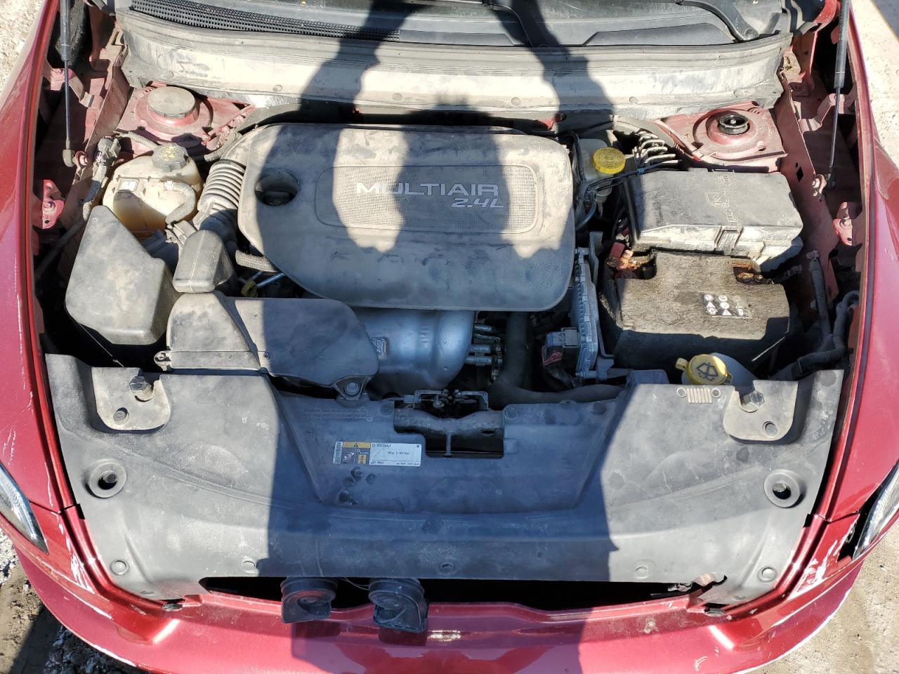 2016 Jeep Grand Cherokee VIN 1C4PJMAB4GW249752 Copart auction photo, front end / side damage thumbnail 12