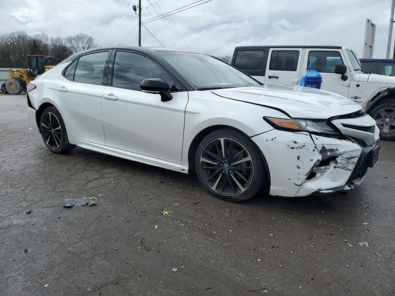 2019 Toyota Camry VIN 4T1B61HK9KU295299 Copart auction photo, all over damage thumbnail 4