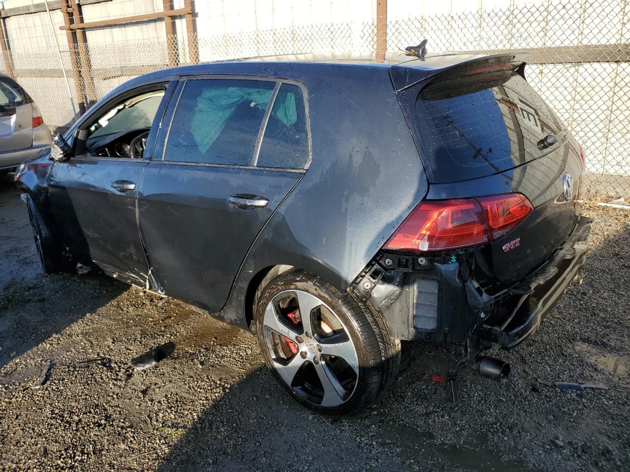 2017 Volkswagen GTI VIN 3VW447AU4HM006499 Copart auction photo, front end / side damage thumbnail 2