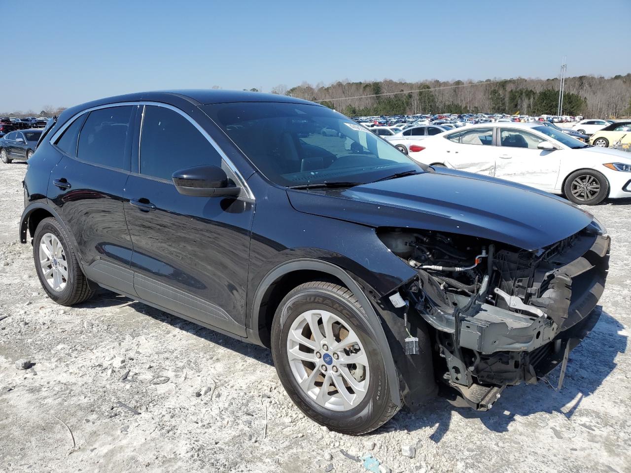 2021 Ford Escape VIN 1FMCU0G69MUA85443 Copart auction photo, rear end / front end damage thumbnail 4