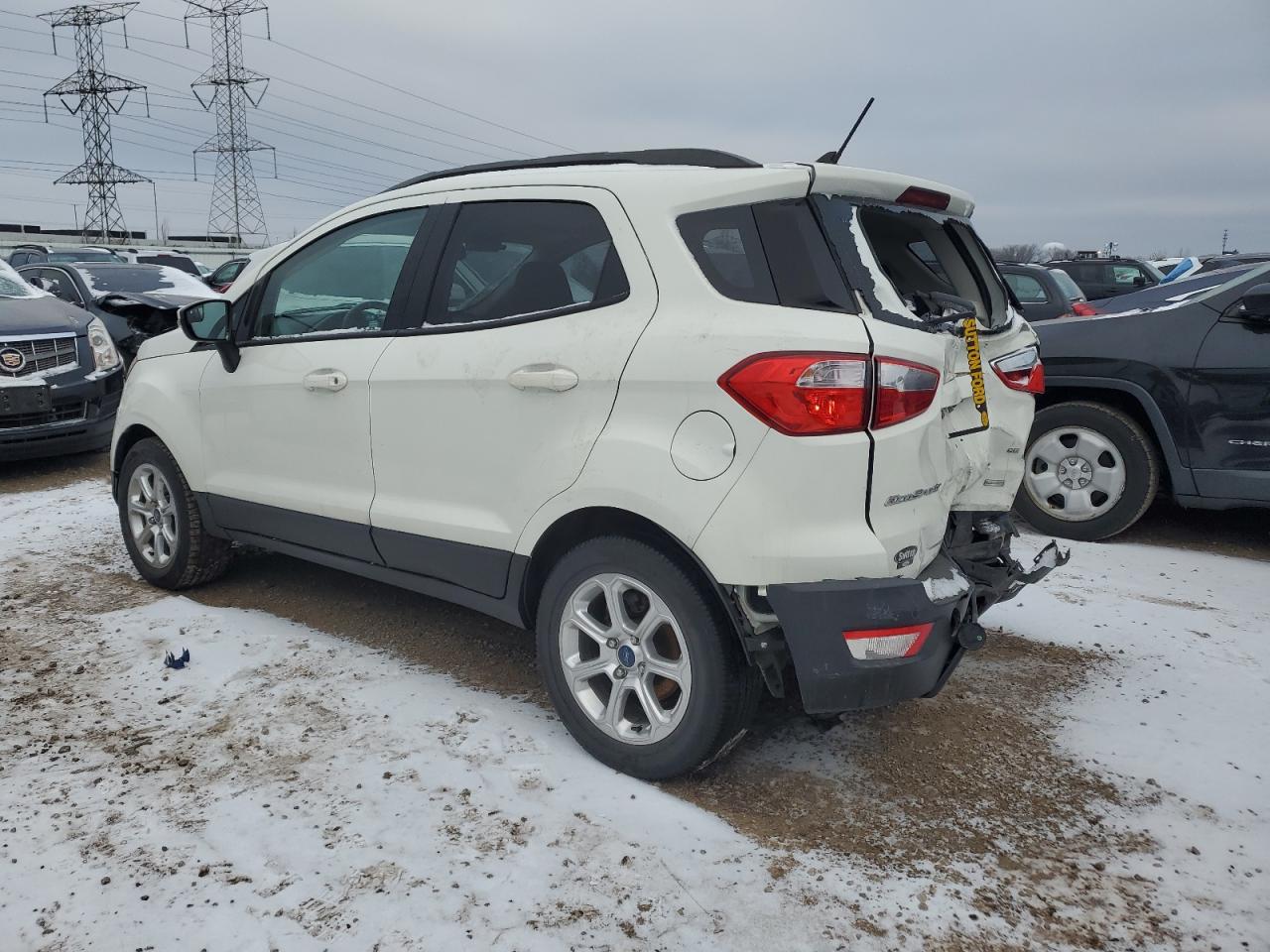 2019 Ford EcoSport VIN MAJ3S2GE0KC299811 Copart auction photo, rear end damage thumbnail 2