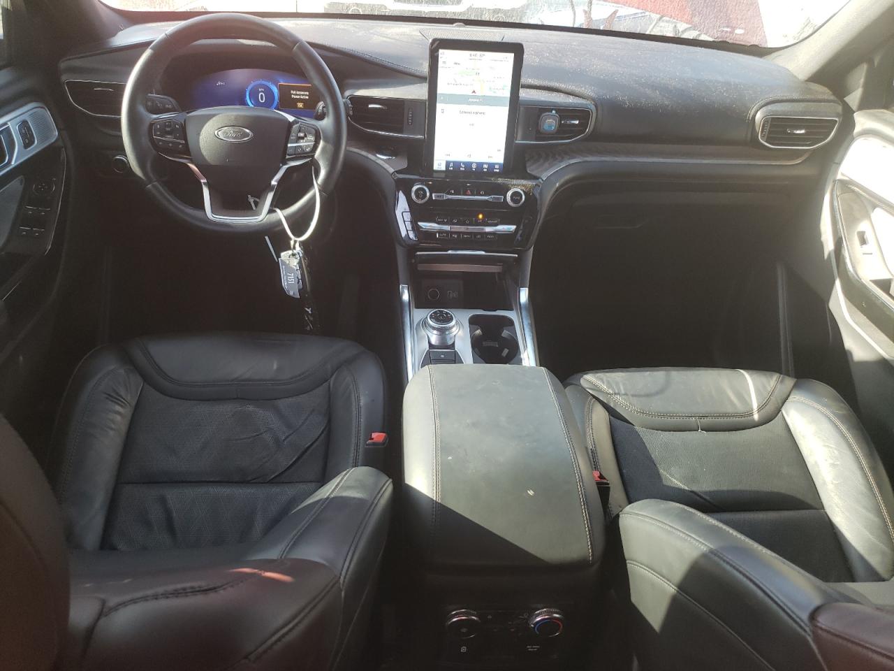 2022 Ford Explorer VIN 1FM5K8HC3NGA16443 Copart auction photo, undercarriage / minor dent/scratches damage thumbnail 8