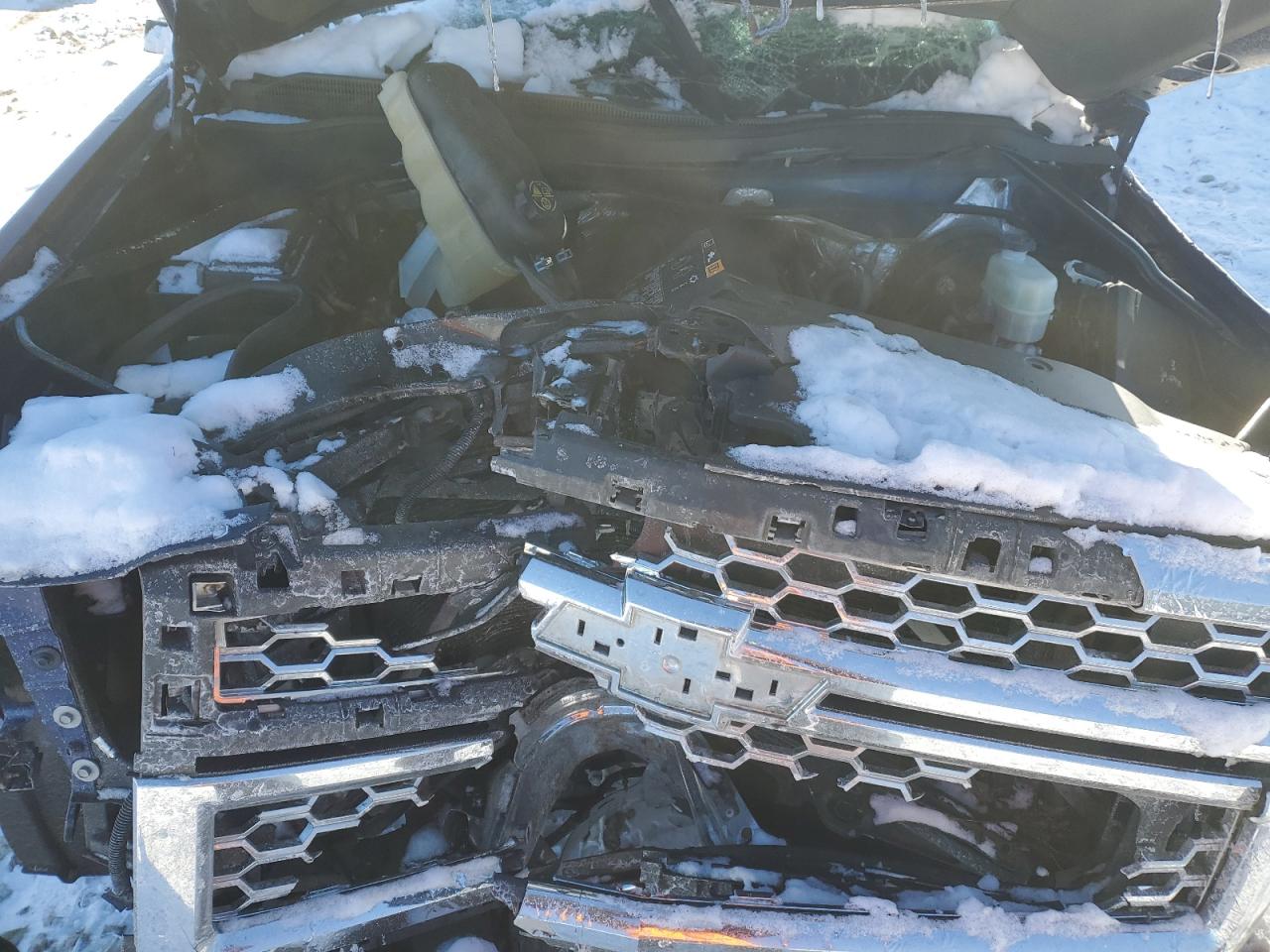 2014 Chevrolet Silverado VIN 1GCVKSEJ8EZ352467 Copart auction photo, all over damage thumbnail 11