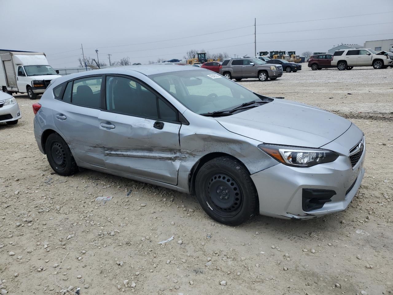 2018 Subaru Impreza VIN 4S3GTAA62J3718146 Copart auction photo, side damage thumbnail 4