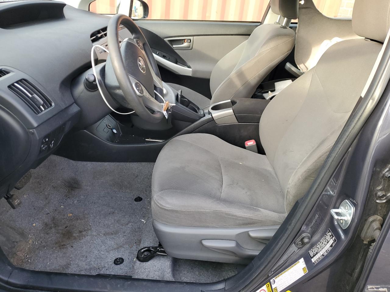 2013 Toyota Prius VIN JTDKN3DU1D5654796 Copart auction photo, rear end damage thumbnail 7