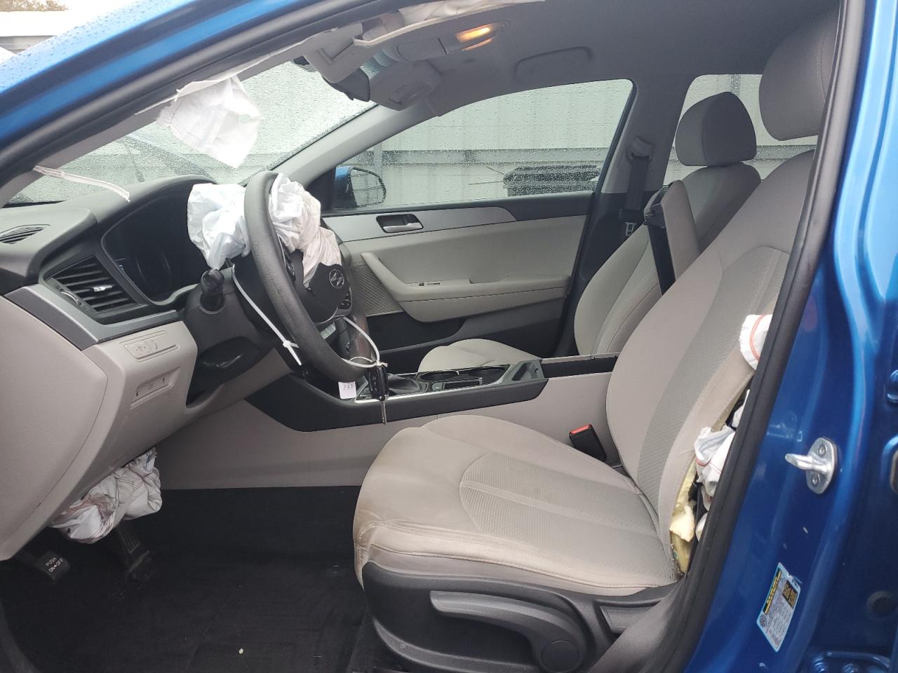 2019 Hyundai Sonata VIN 5NPE24AF4KH783338 Copart auction photo, front end damage thumbnail 7