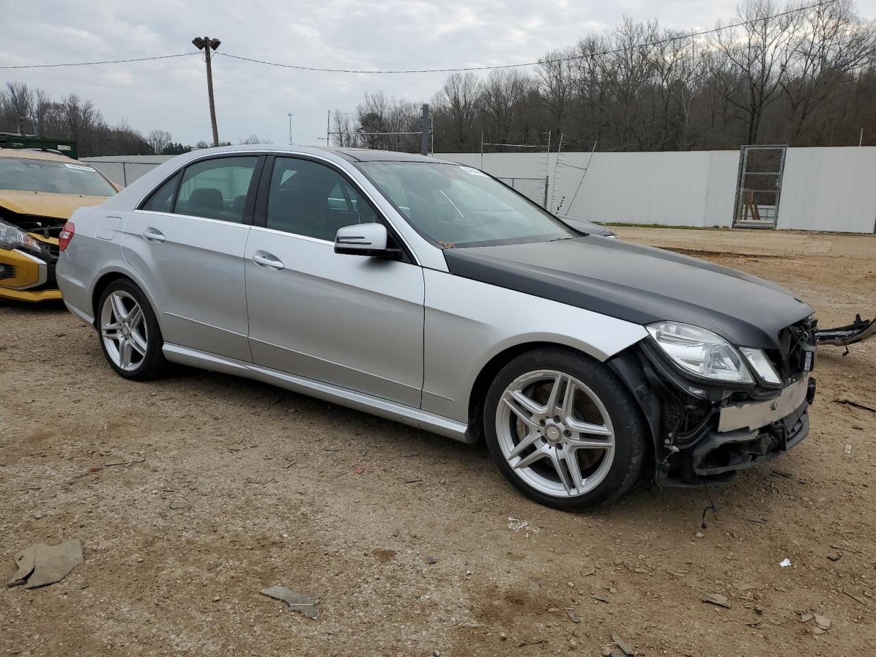 2013 Mercedes-Benz E-klasse VIN WDDHF9BB1DA696362 Copart auction photo, front end damage thumbnail 4
