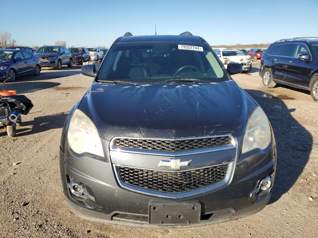 2012 Chevrolet Equinox VIN 2GNALPEK1C6310613 Copart auction photo, side damage thumbnail 5