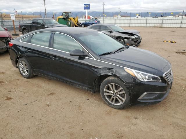 2016 Hyundai Sonata VIN 5NPE24AF1GH352186 Copart auction photo, hail / front end damage thumbnail 4
