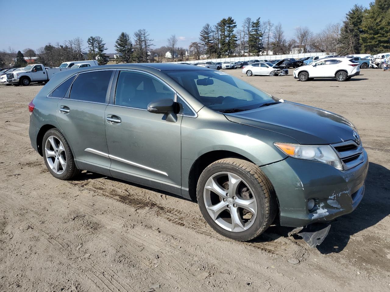 2013 Toyota Venza VIN 4T3BK3BB9DU094920 Copart auction photo, side / undercarriage damage thumbnail 4